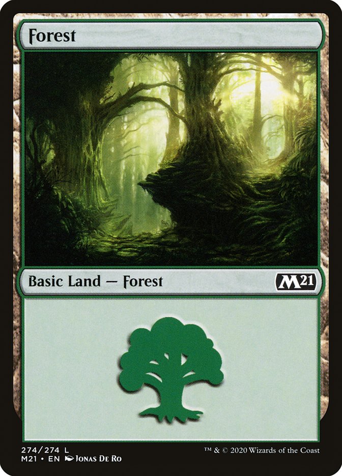 Forest (274) [Core Set 2021] | Boutique FDB TCG