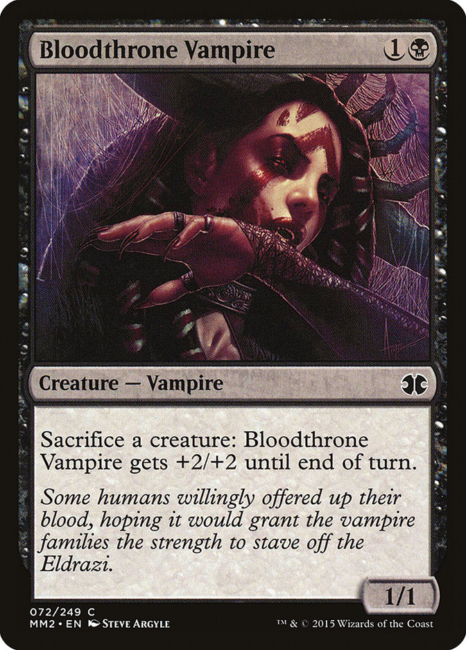 Bloodthrone Vampire [Modern Masters 2015] | Boutique FDB TCG