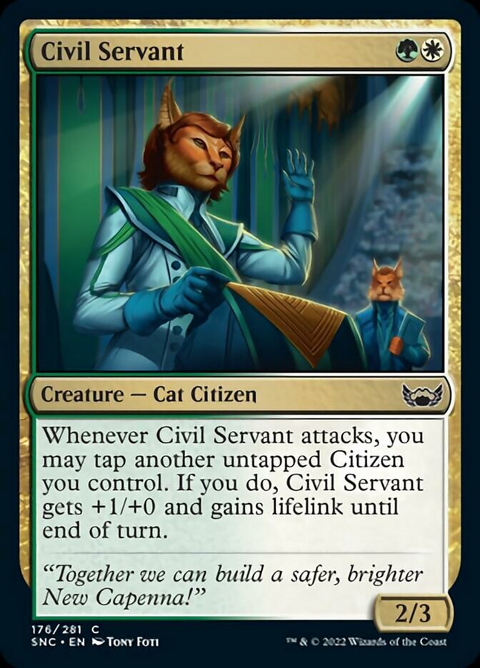 Civil Servant [Streets of New Capenna] | Boutique FDB TCG