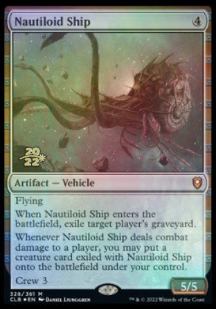 Nautiloid Ship [Commander Legends: Battle for Baldur's Gate Prerelease Promos] | Boutique FDB TCG