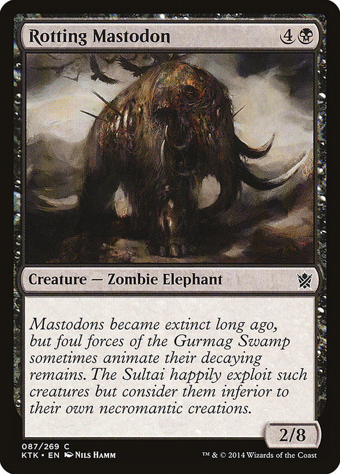 Rotting Mastodon [Khans of Tarkir] | Boutique FDB TCG