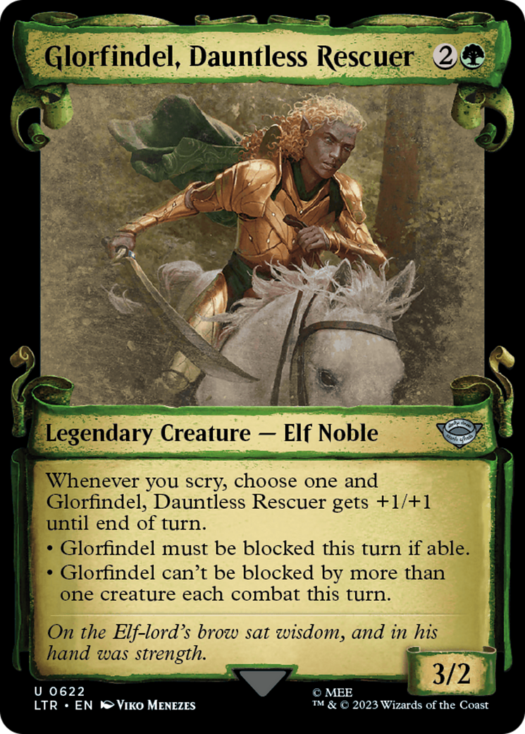 Glorfindel, Dauntless Rescuer [The Lord of the Rings: Tales of Middle-Earth Showcase Scrolls] | Boutique FDB TCG