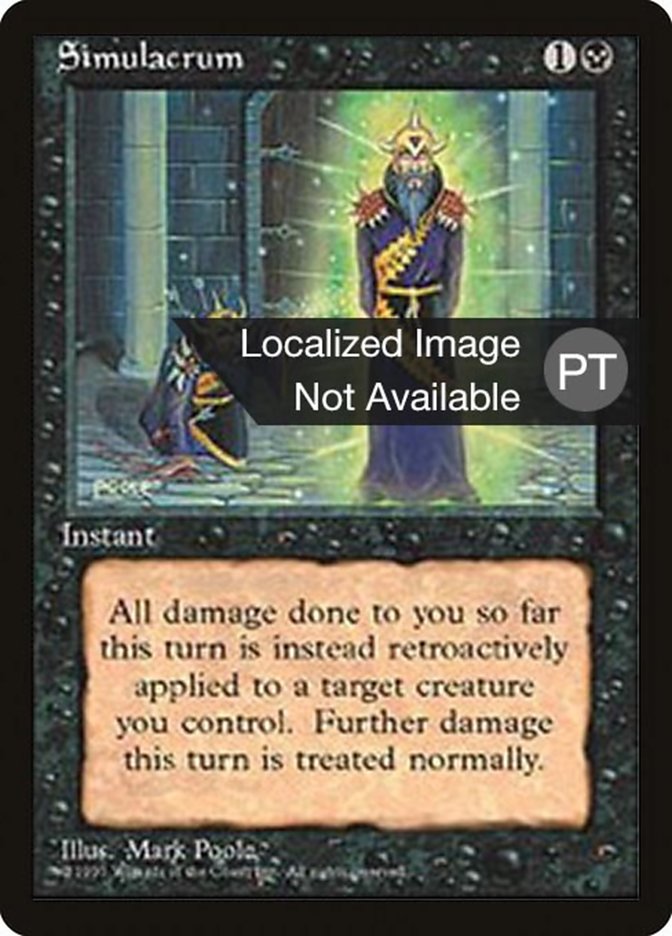 Simulacrum [Fourth Edition (Foreign Black Border)] | Boutique FDB TCG