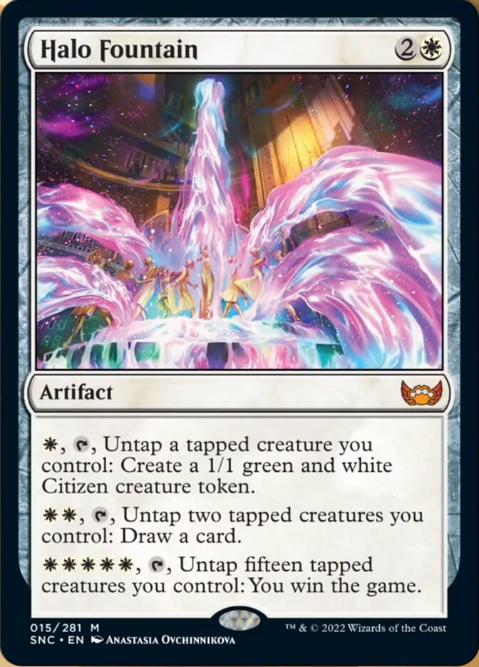 Halo Fountain [Streets of New Capenna] | Boutique FDB TCG