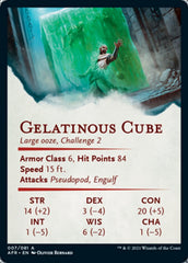 Gelatinous Cube Art Card [Dungeons & Dragons: Adventures in the Forgotten Realms Art Series] | Boutique FDB TCG