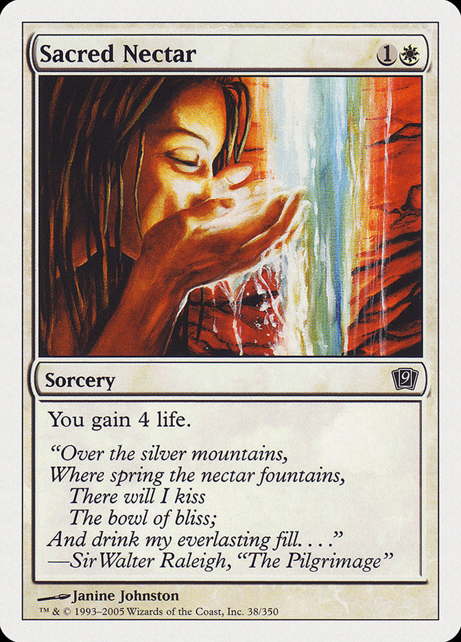 Sacred Nectar [Ninth Edition] | Boutique FDB TCG