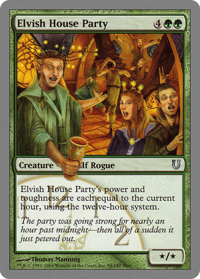Elvish House Party [Unhinged] | Boutique FDB TCG