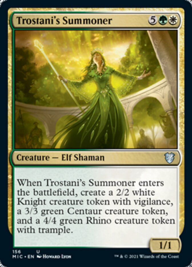 Trostani's Summoner [Innistrad: Midnight Hunt Commander] | Boutique FDB TCG