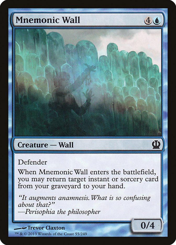 Mnemonic Wall [Theros] | Boutique FDB TCG