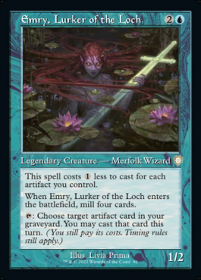 Emry, Lurker of the Loch (Retro) [The Brothers' War Commander] | Boutique FDB TCG