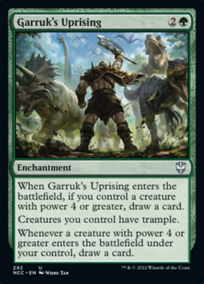 Garruk's Uprising [Streets of New Capenna Commander] | Boutique FDB TCG