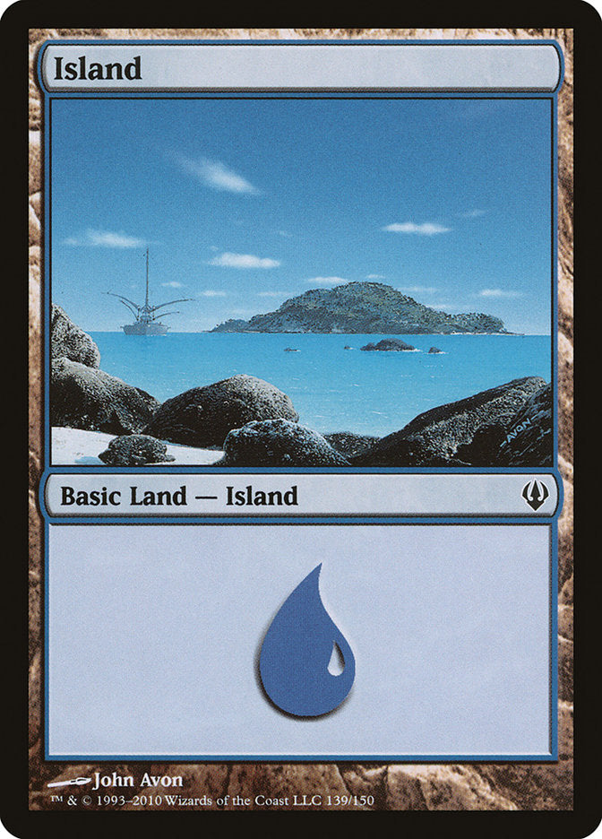 Island (139) [Archenemy] | Boutique FDB TCG