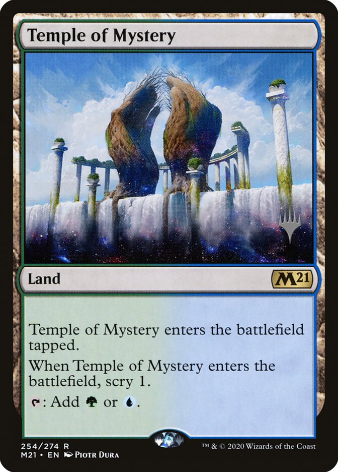 Temple of Mystery (Promo Pack) [Core Set 2021 Promos] | Boutique FDB TCG