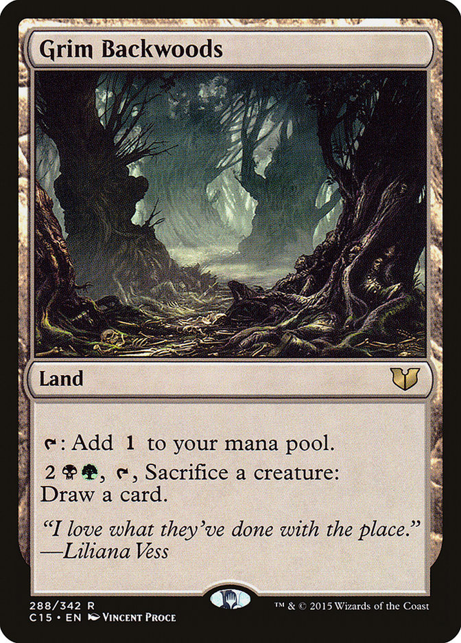 Grim Backwoods [Commander 2015] | Boutique FDB TCG