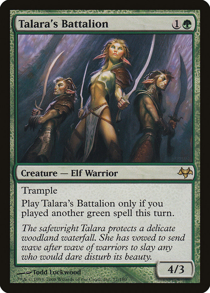 Talara's Battalion [Eventide] | Boutique FDB TCG