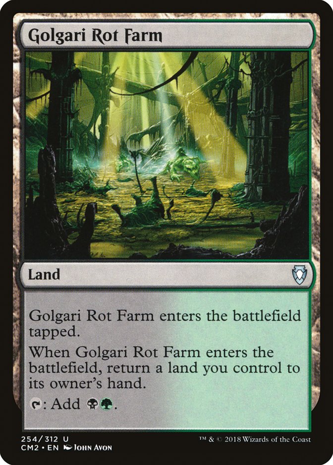 Golgari Rot Farm [Commander Anthology Volume II] | Boutique FDB TCG