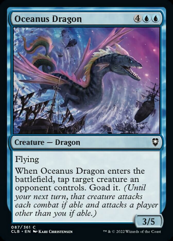 Oceanus Dragon [Commander Legends: Battle for Baldur's Gate] | Boutique FDB TCG
