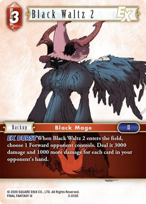 Black Waltz 2 EX [Opus III] | Boutique FDB TCG