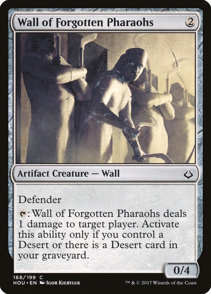 Wall of Forgotten Pharaohs [Hour of Devastation] | Boutique FDB TCG