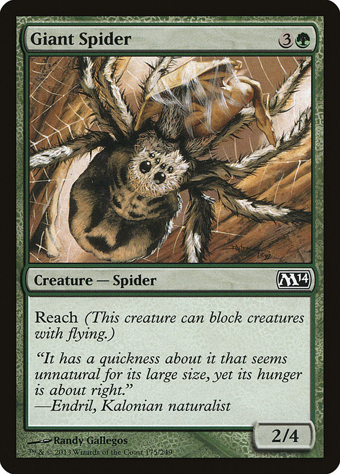 Giant Spider [Magic 2014] | Boutique FDB TCG