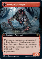 Ill-Tempered Loner // Howlpack Avenger (Extended Art) [Innistrad: Crimson Vow] | Boutique FDB TCG