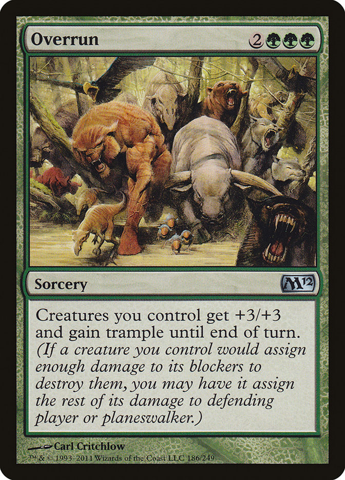 Overrun [Magic 2012] | Boutique FDB TCG