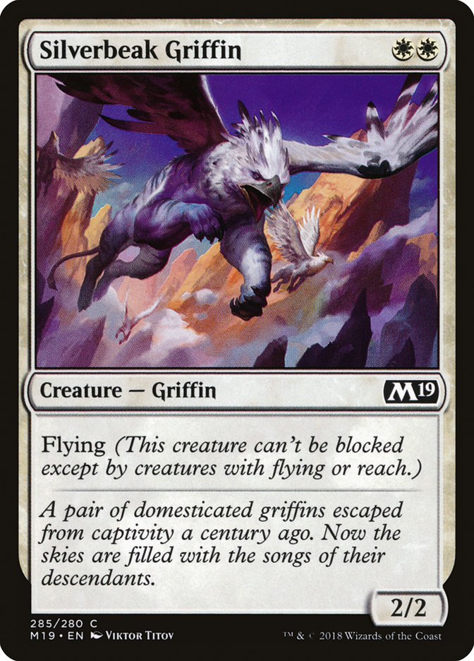 Silverbeak Griffin [Core Set 2019] | Boutique FDB TCG