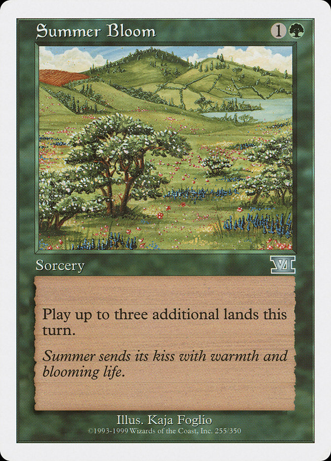 Summer Bloom [Classic Sixth Edition] | Boutique FDB TCG