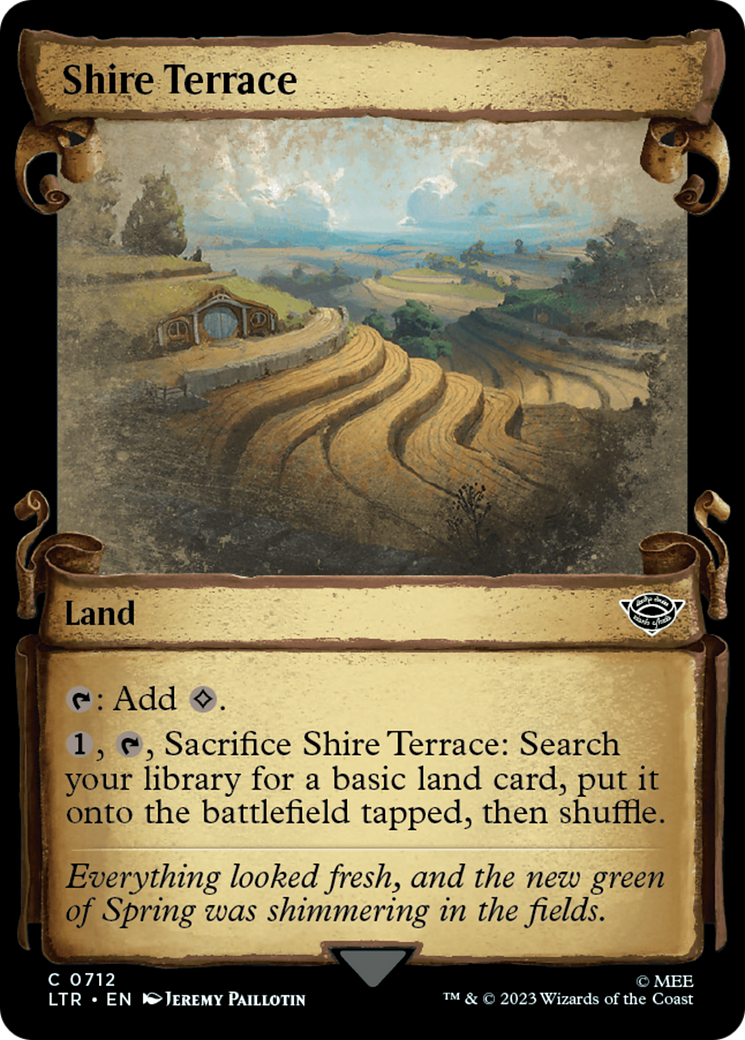 Shire Terrace [The Lord of the Rings: Tales of Middle-Earth Showcase Scrolls] | Boutique FDB TCG