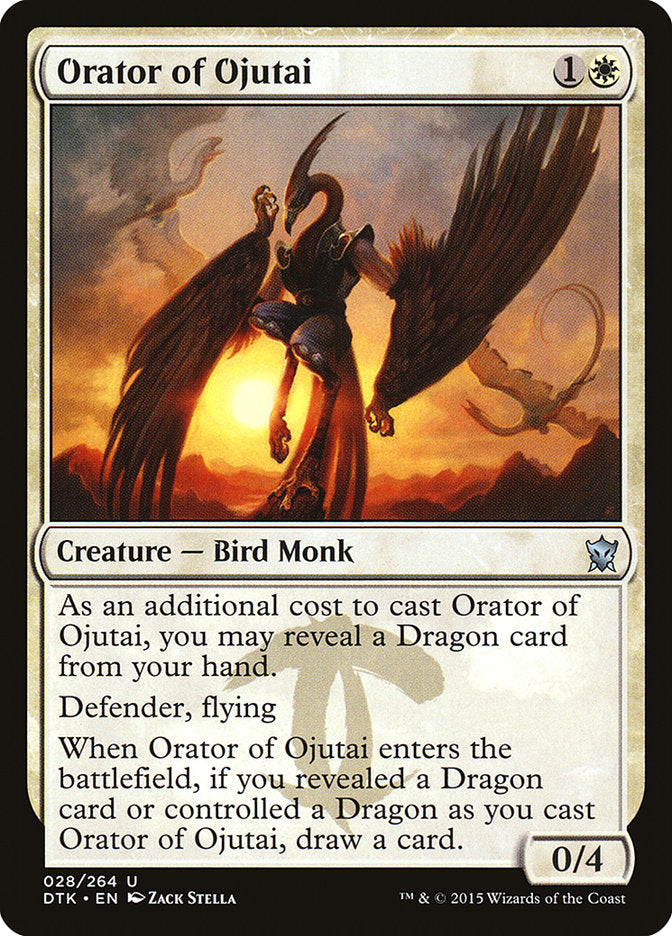 Orator of Ojutai [Dragons of Tarkir] | Boutique FDB TCG