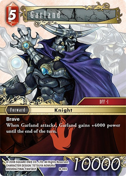 Garland [Boss Deck: Chaos] | Boutique FDB TCG