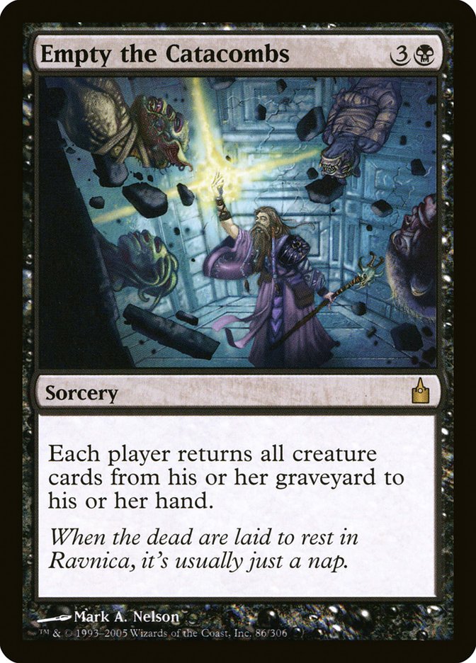 Empty the Catacombs [Ravnica: City of Guilds] | Boutique FDB TCG
