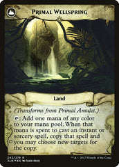 Primal Amulet // Primal Wellspring [Ixalan Prerelease Promos] | Boutique FDB TCG