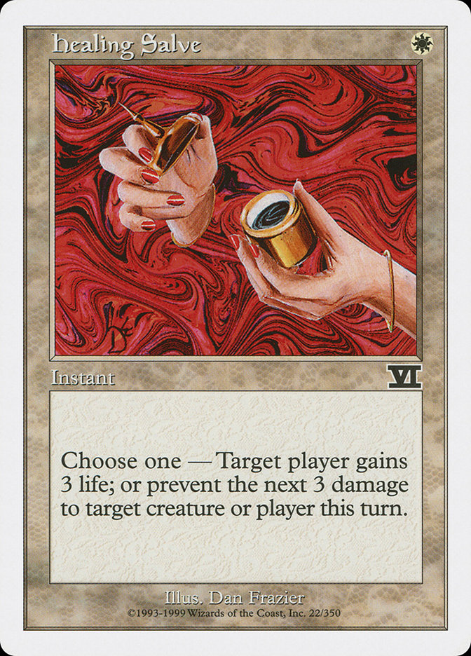 Healing Salve [Classic Sixth Edition] | Boutique FDB TCG