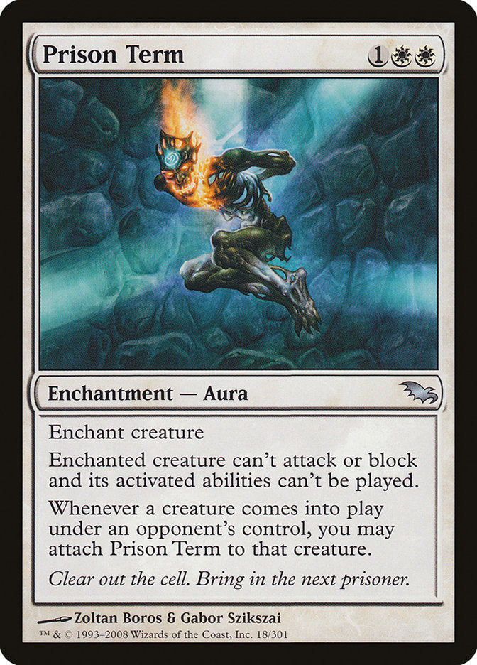 Prison Term [Shadowmoor] | Boutique FDB TCG