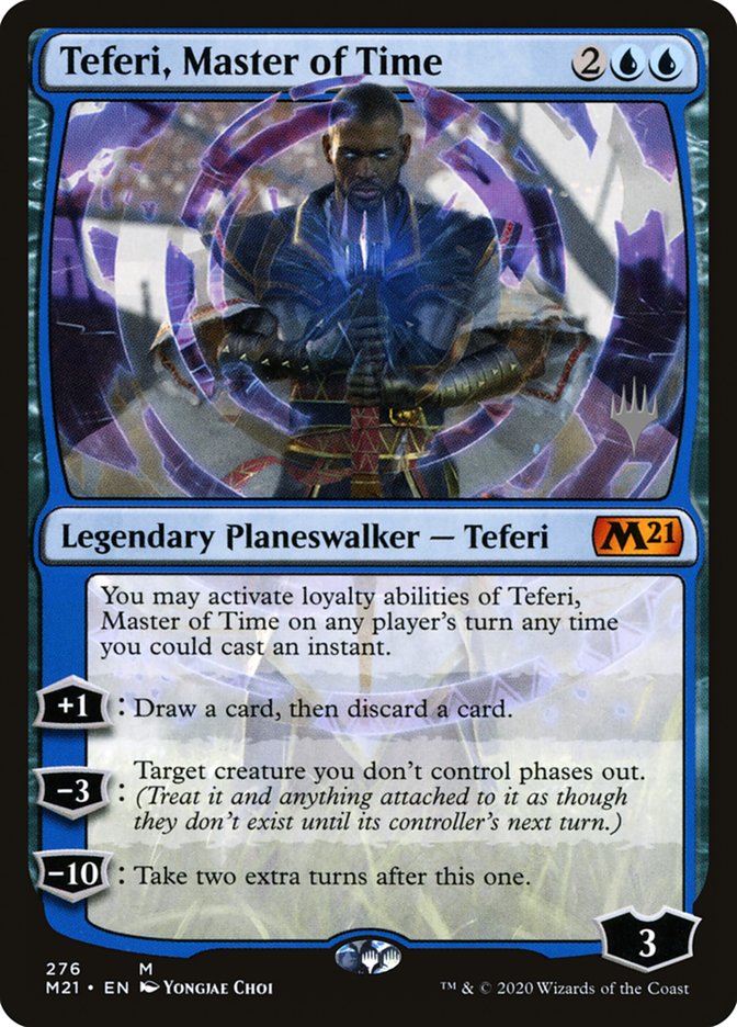 Teferi, Master of Time (Promo Pack) (276) [Core Set 2021 Promos] | Boutique FDB TCG