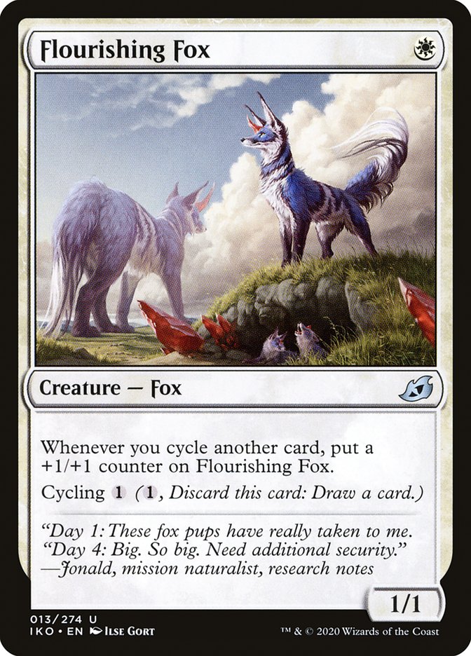 Flourishing Fox [Ikoria: Lair of Behemoths] | Boutique FDB TCG