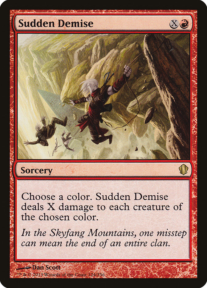 Sudden Demise [Commander 2013] | Boutique FDB TCG