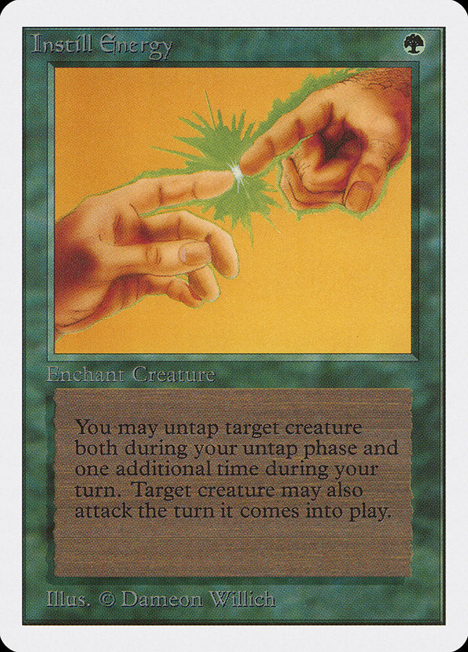 Instill Energy [Unlimited Edition] | Boutique FDB TCG