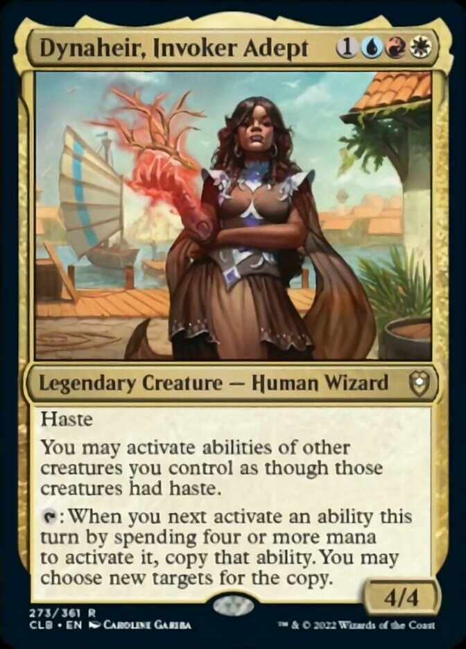 Dynaheir, Invoker Adept [Commander Legends: Battle for Baldur's Gate] | Boutique FDB TCG