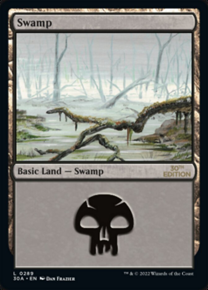 Swamp (289) [30th Anniversary Edition] | Boutique FDB TCG