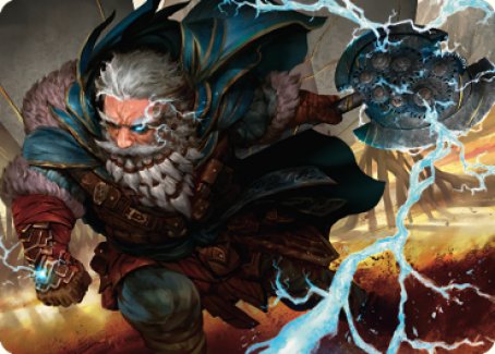 Electrostatic Infantry Art Card [Dominaria United Art Series] | Boutique FDB TCG