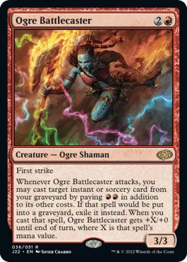 Ogre Battlecaster [Jumpstart 2022] | Boutique FDB TCG