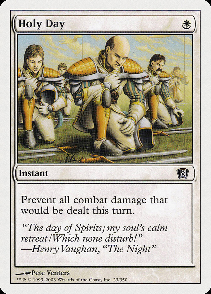 Holy Day [Eighth Edition] | Boutique FDB TCG