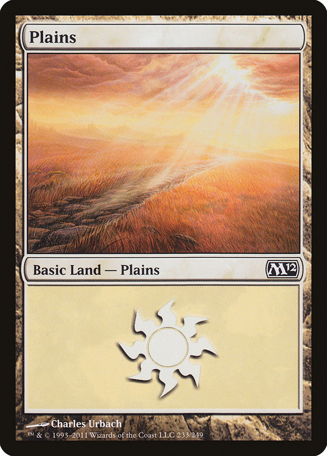 Plains (233) [Magic 2012] | Boutique FDB TCG