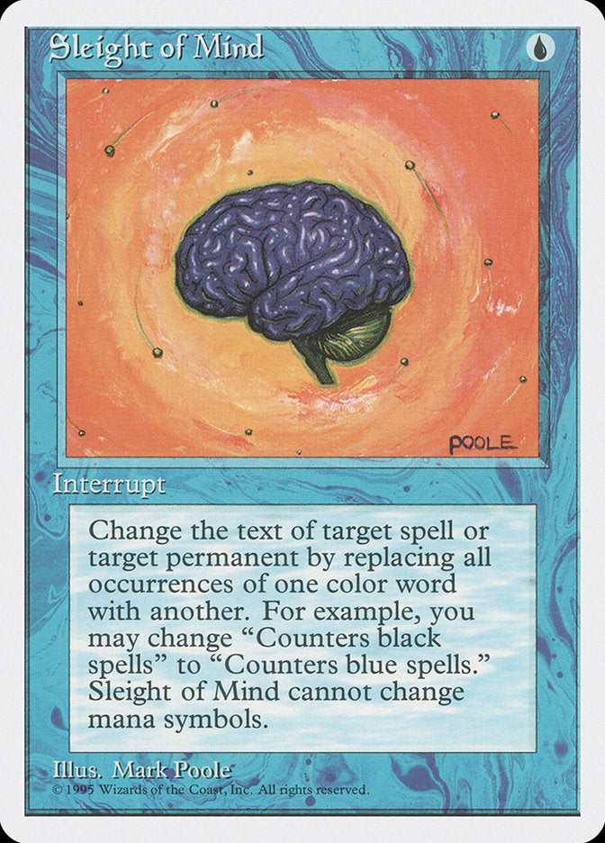 Sleight of Mind [Fourth Edition] | Boutique FDB TCG