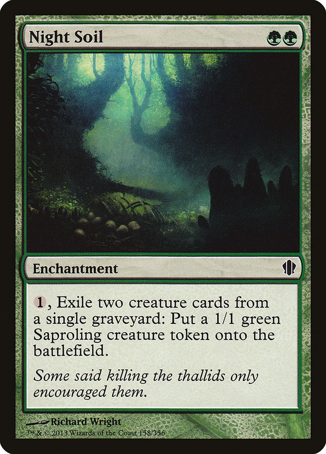 Night Soil [Commander 2013] | Boutique FDB TCG