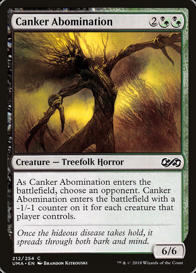 Canker Abomination [Ultimate Masters] | Boutique FDB TCG