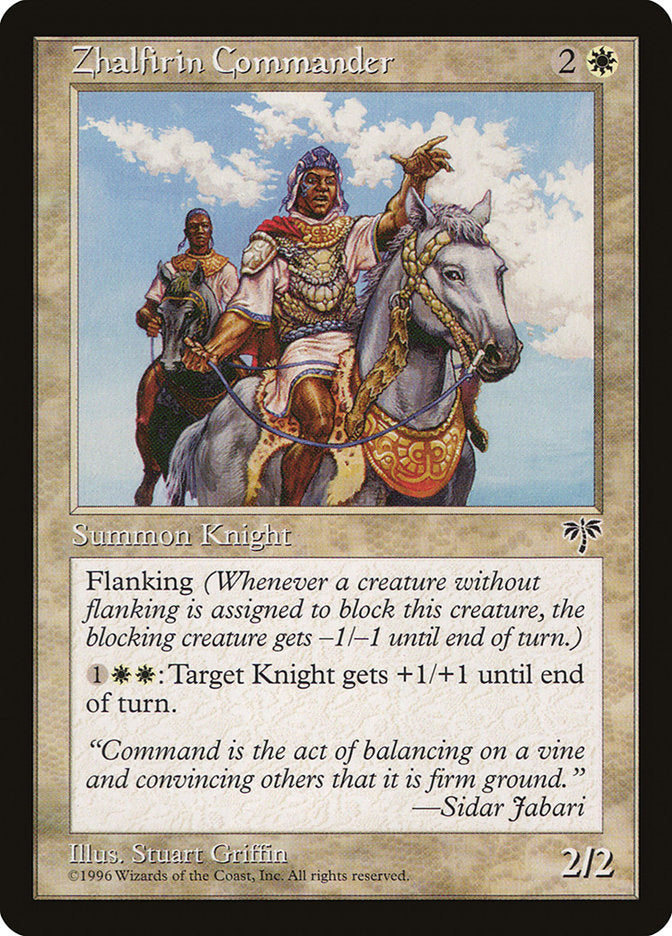 Zhalfirin Commander [Mirage] | Boutique FDB TCG