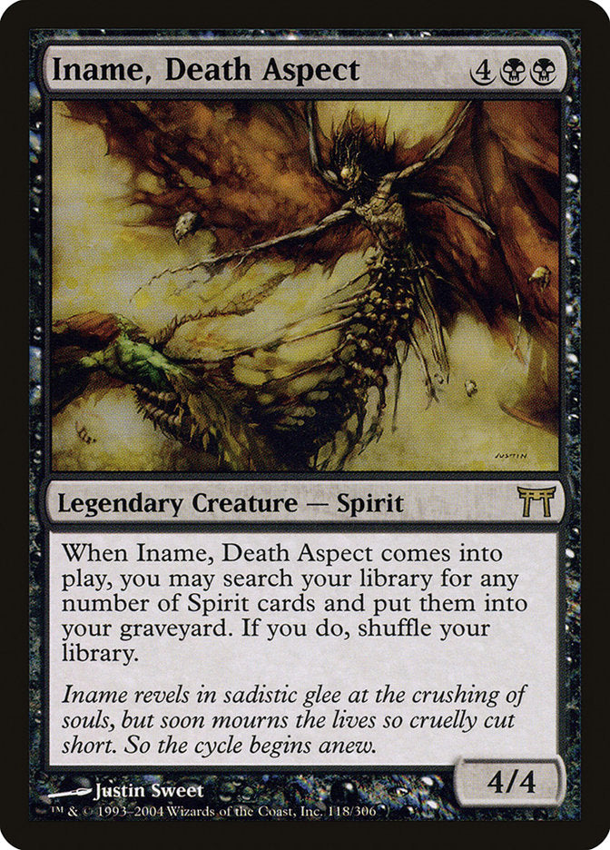 Iname, Death Aspect [Champions of Kamigawa] | Boutique FDB TCG